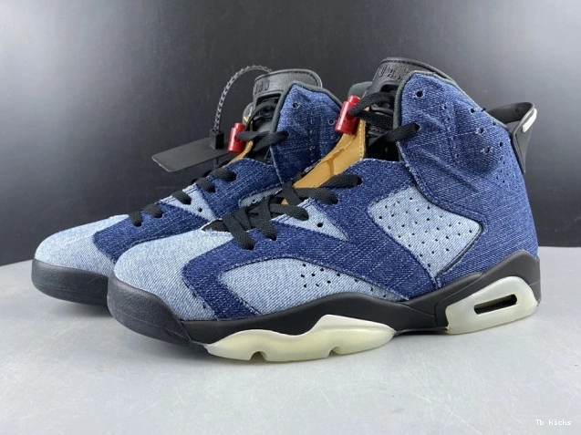 Rep TBK 6 Jordan Air Denim Washed CT5350-401 0809